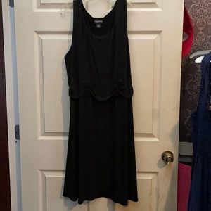 NWOT Maggie Barnes Little Sleeveless Black Dress, Sz 2x